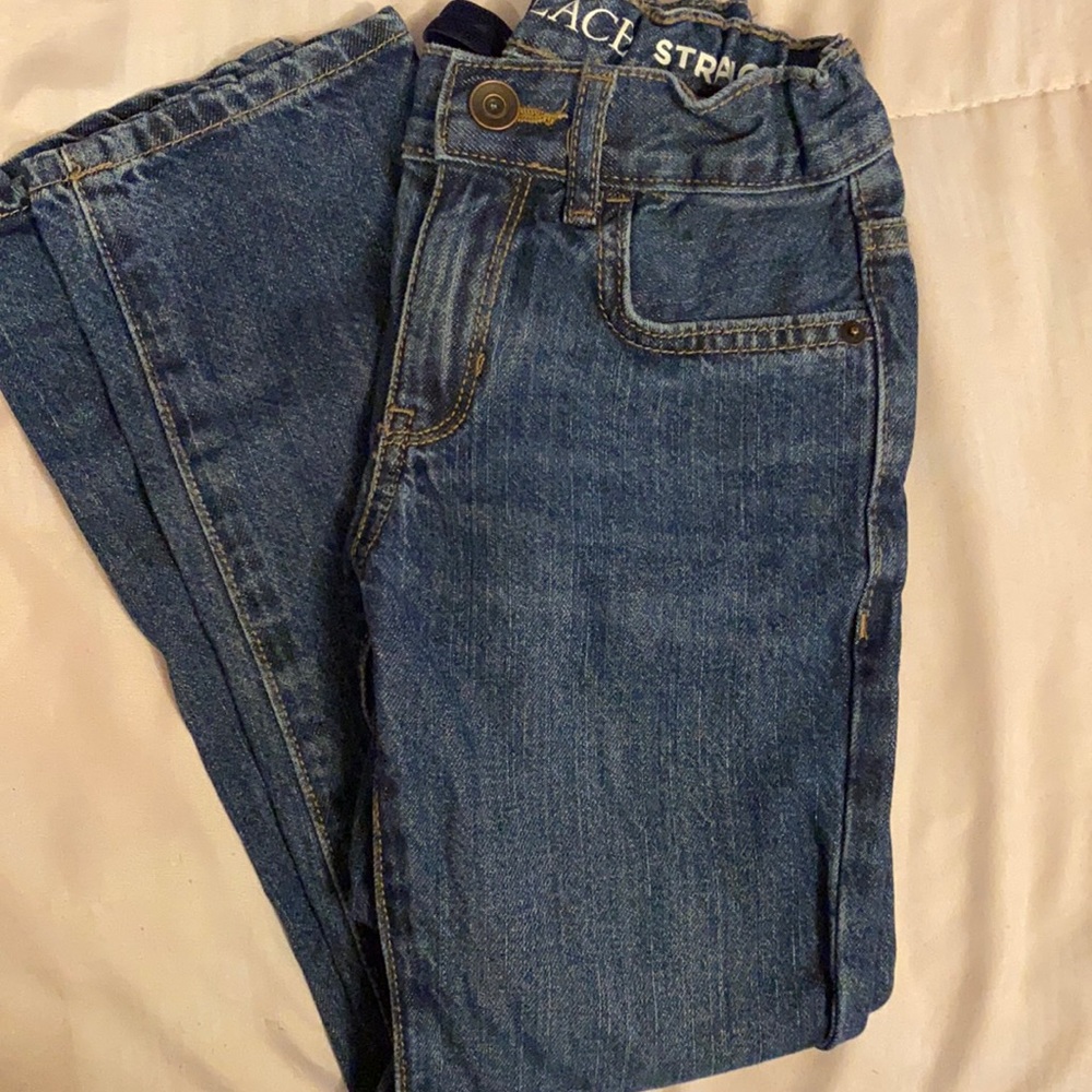 Kids blue jeans